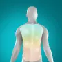Homedics Stretch Essentials Масажна постелка за цяло тяло с възглавница за глава, снимка 5