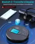 Преносим CD плейър Greadio CD-35 с Bluetooth, акумулаторна батерия 2000mAh, съвместим FM трансмитер, снимка 7