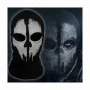Балаклава с череп Call of Duty Ghost 100% памук – Маска за ски мотор еърсофт и пейнтбол черна 10025, снимка 4