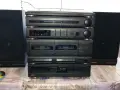 Ретро уредба Schneider грамофон,радио Cd,касетофон с тонколони, снимка 1