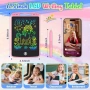 Нови 12 броя LCD таблети за рисуване деца 6.5 инча парти подаръци дъски, снимка 5