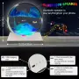 Смарт LED нощна пясъчна лампа с 360° въртящ се пясък, Bluetooth музика и дистанционно управление, снимка 2
