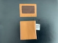 Коженият картодържател (mini portemonnee / kartenetui) «HEMA», Холандия., снимка 2