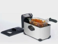 Bestron AF351 фритюрник, неръждаема стомана, 1000W, снимка 4