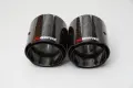 Карбонови накрайници за ауспух тип Akrapovic Carbon (2 бр. / 65 mm), снимка 6