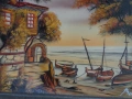 Продавам  картина „Морски пейзаж“ – автор Бончев , снимка 3