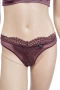 Дамско долнище Hunkemöller, размер M – бордо с дантела, снимка 1