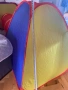 Детска палатка с тунел и къща, 3 в 1, KRUZZEL, 288x94x70 см, снимка 12