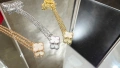 Van Cleef & Arpels VCA Gold Mother of Pearl Sweet Alhambra Clover Дамско Колие, снимка 2
