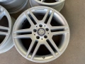 4 бр. оригинални алуминиеви джанти Mercedes AMG 17 цола 5x112 , централен отвор 66.6, снимка 3