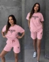 Nike Дамска Черна Тениска Комплекти👚Дамска Блуза С Къс Ръкав В Черен Цвят Найк, снимка 7