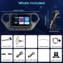 Мултимедия за Hyundai I10, Android, Двоен дин, Навигация, Hyundai Grand I10 2 DIN, плеър, Андроид, снимка 13