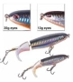 Воблер . Whopper plopper с мека въртяща опашка за хищник на спининг, снимка 10