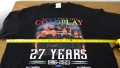 Coldplay Tour 2023 рок концерт тениска Колдплей, снимка 8