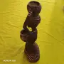 Фигурка, статуетка Африканско момиче. , снимка 4