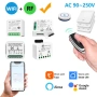 RF433 + WiFi смарт релетата, дистанционно управление за осветление, снимка 1