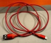 Сплетен кабел за пренос на данни и зареждане USB-A 2.0 / Lightning за iPhone / iPad / iPod / AirPods, снимка 5