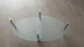 Холна маса. Стъклена. 100х60 см, снимка 3