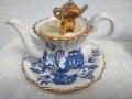 2 уникални чайника Cardew Royal Albert, Country Roses, Old Blue Willow, снимка 10