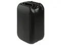 Сертифицирана ADR/UN HDPE туба 25 литра, черна, R60, снимка 1
