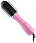 Нова Четка с горещ въздух 2 в 1 1300W керамично покритие розова 3 степени сешоар, снимка 1