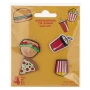Pins декоративни аксесоари за сабо Храни 4 бр комплект_1239225, снимка 4