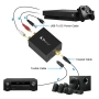 Portta Audio Converter RCA към Digital Coaxial / Toslink – аудио конвертор Stereo LPCM 2.0, снимка 3
