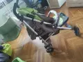 2бр детски колички-лятна и зимна която става и на лятна, с пмпащи се гуми в много добро състояние, к, снимка 13