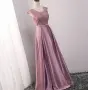 Сатенена официална рокля, снимка 5