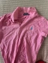 Тъмно розова тениска с яка polo Ralph Lauren, снимка 1