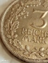 Сребърна монета 3 райхсмарки 1925г. Ваймарската република за КОЛЕКЦИЯ 48258, снимка 3