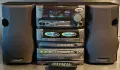 Kenwood RXD-500 2x100W, 3 CD changer, A/B cassette deck, AUX, 3-way Bass-reflex колони, снимка 1