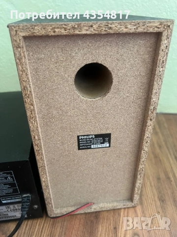 Микро музикална система е Philips BTM 2180., снимка 4 - Аудиосистеми - 54761797