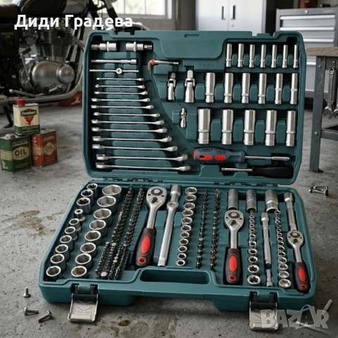 Гедоре Stark's от 216 части - пълен комплект инструменти за домашна и професионална употреба, снимка 5 - Гедорета - 53975025