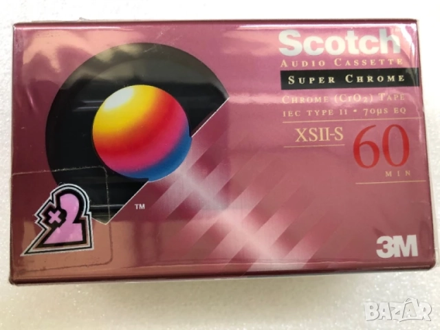 Касети Scotch супер хром класа, снимка 2 - Аудио касети - 50986634