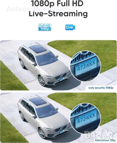 Комплект камери eufy Security eufyCam 2C 3 бр 1080p, снимка 2 - Комплекти за видеонаблюдение - 54805340