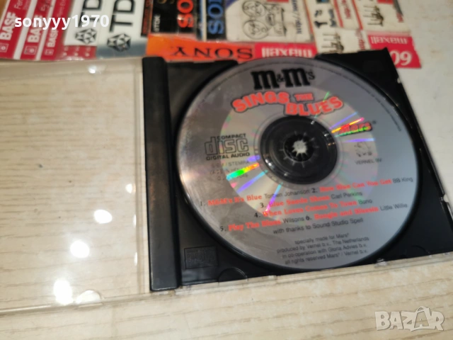 M&Ms SINGS THE BLUES CD 1105262014H2E6R, снимка 5 - CD дискове - 54510610