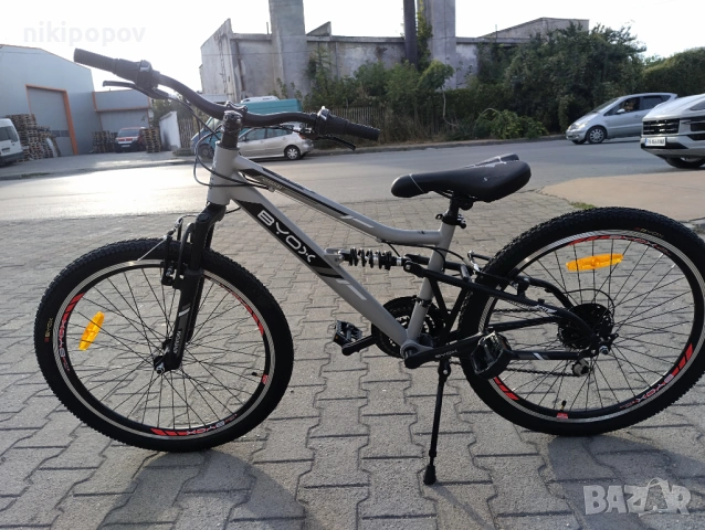 X Велосипед 24" ADVENTURA сив, снимка 8 - Велосипеди - 54729526