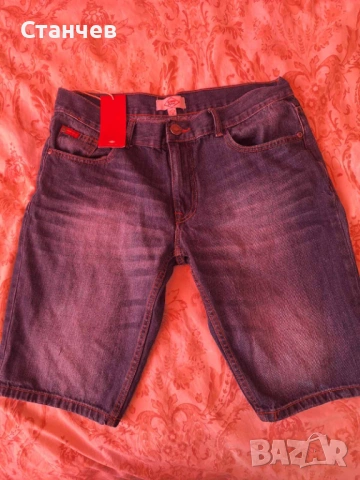 Мъжки дънкови къси панталони Lee Cooper (Размер M)