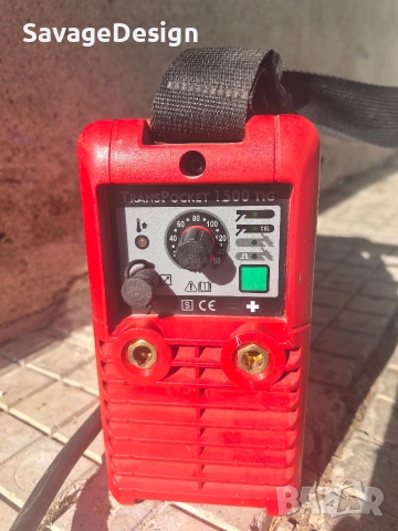 Fronius TransPocket 1500 TIG – 150A професионален инверторен електрожен / TIG, снимка 3 - Други машини и части - 54870510