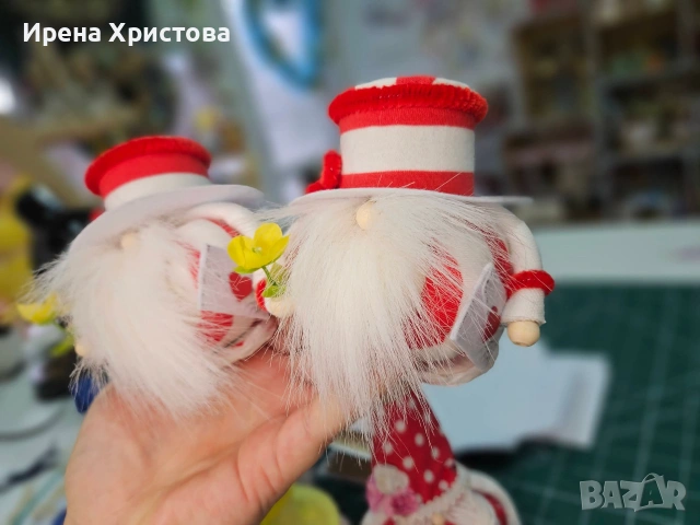 Ръчно изработени гномчета. Подходящи за всеки повод, снимка 16 - Подаръци за рожден ден - 55165032