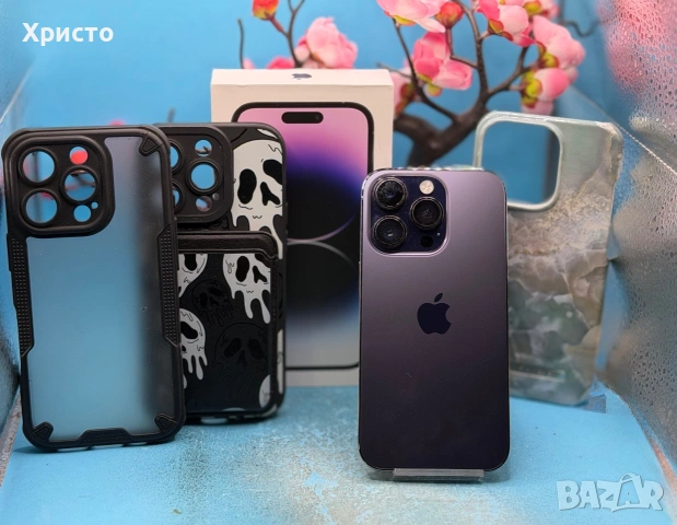 Apple iPhone 14 Pro, 128GB, 6GB RAM, 5G, Deep Purple  , снимка 8 - Apple iPhone - 55005797