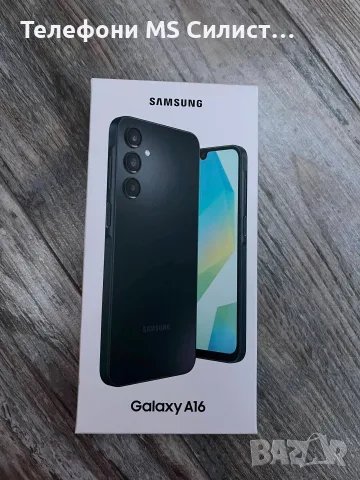 Samsung A16 Black 128GB Dual sim 2г Гаранция