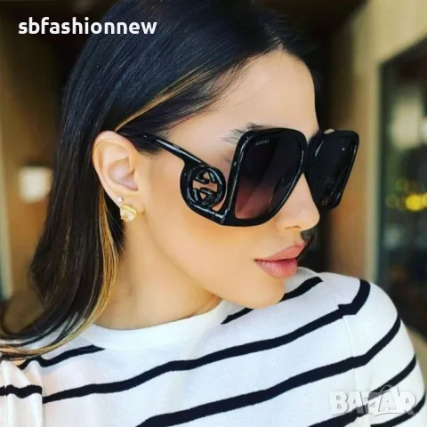 Gucci очила с лого голям модел, снимка 6 - Слънчеви и диоптрични очила - 55377158