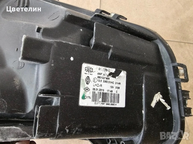 Десен фар Renault Clio 4 desen far рено клио 4, снимка 7 - Части - 54488520