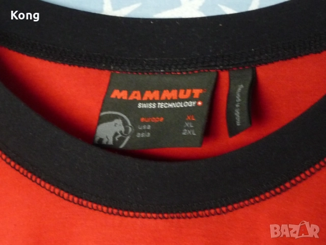 Мамут мъжка горница Mammut made in Vietnam тениска Патагония Органичен памук Patagonia, снимка 2 - Спортни дрехи, екипи - 54902448