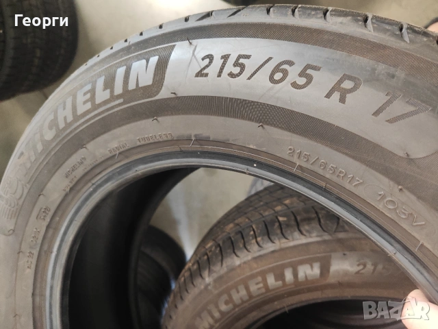 2бр.летни гуми 215/65/17 Michelin, снимка 3 - Гуми и джанти - 54717578