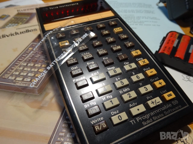 Texas Instruments TI-59 Programmable Calculator ..., снимка 3 - Друга електроника - 54810557