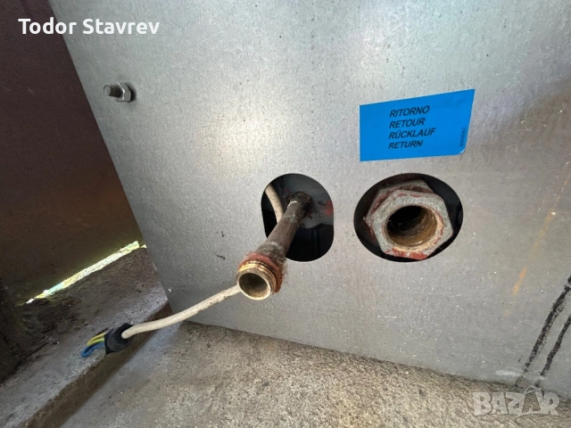 Котел Ferroli 43kw, снимка 12 - Отоплителни печки - 54904539