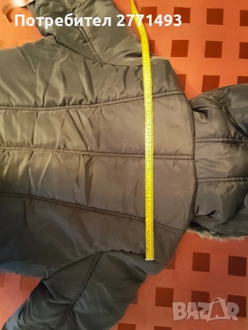Зимно яке с качулка, снимка 5 - Якета - 54729916